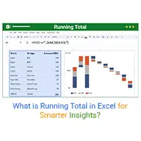what is running total in excel
